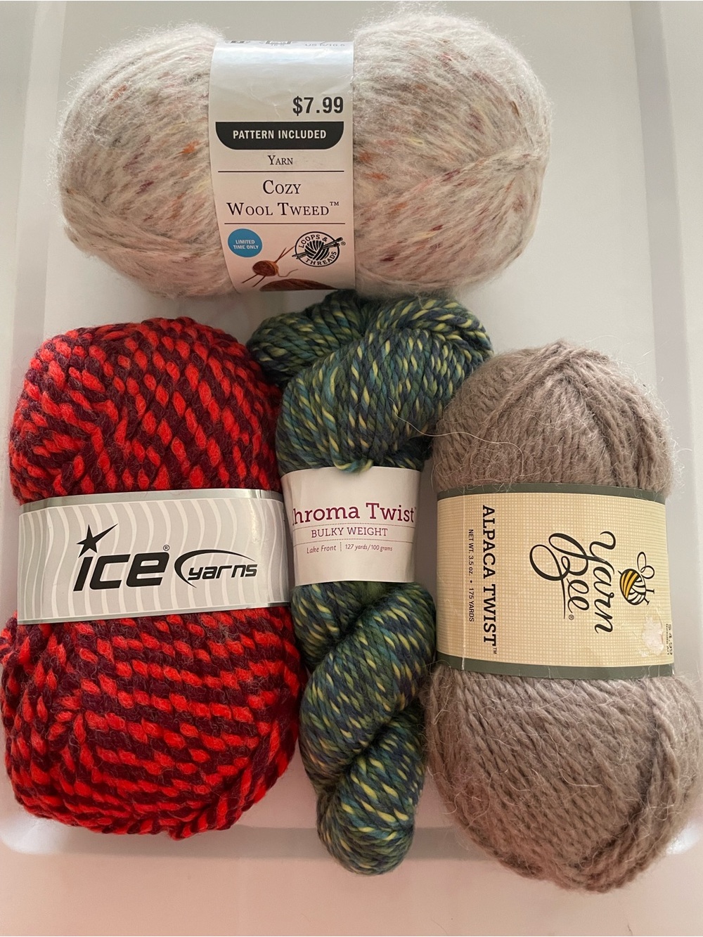 YARN!!! Bundle 4 skeins